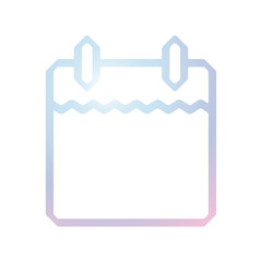 Calender icon design template