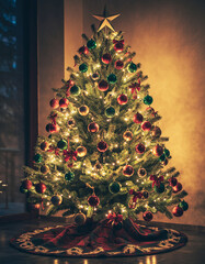 decorated christmas tree