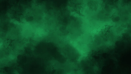 Dark green abstract fog background texture for mysterious designs. © MD
