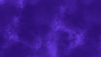 Obraz premium Dark, vibrant indigo and deep purple smoke texture background. Moody abstract royal purple cloud pattern wallpaper.