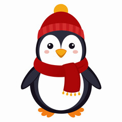 Penguin in Scarf