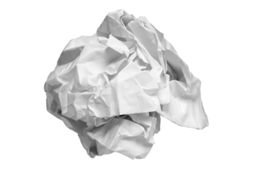 crumpled paper ball isolated on transparent png background,,Crumpled Paper Poster Photo Effect Mockup,blank folded Paper texture overlay effec