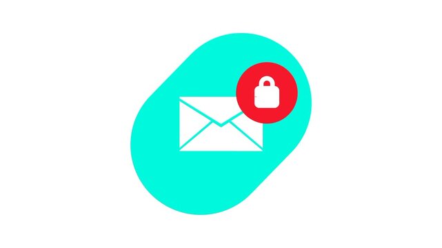 An email alert icon representing secure communication channels that prevent unauthorized interception, protect message integrity, and enhance user awa