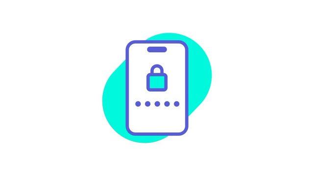 A locked device icon representing multi‑layer authentication systems designed to validate identity, block intrusions, and ensure safe personal device 