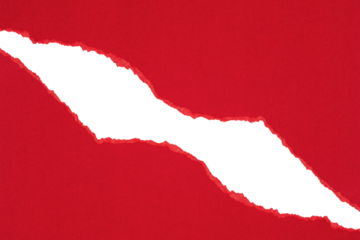 red torn or ripped paper isolated on transparent png background,realistic torn cardboard paper edges,torn or ripped red paper frame,christmas decoration,red paper background