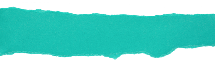blue torn or ripped paper isolated on transparent png background,realistic torn cardboard paper edges,torn or ripped cyan paper frame,design decoration,cyan torn paper background