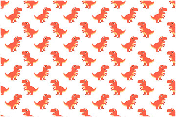 ティラノサウルス　パターン壁紙