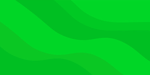 Modern liquid background with green gradient. Dynamic shape composition. modern