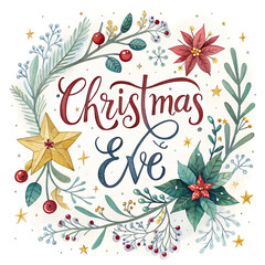 Magical Christmas Eve Night, Cozy Christmas Eve Moments, Silent Snowy Christmas Eve, Warm Fireplace Christmas Eve Celebration, Joyful Christmas Eve Family Gathering