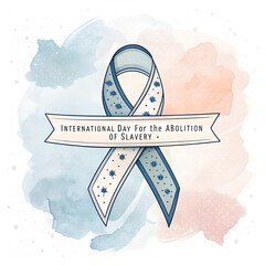 International Day of Banking for the Abolition of Slavery Awareness, Human Rights and Freedom Concept on International Day of Banking for the Abolition of Slavery, Stop Modern Slavery and Human