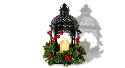 christmas tree decoration isolated on white background