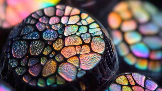 Video Close-up of vibrant rock formations, suitable for nature and landscape designs