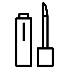 Lip gloss icon illustration