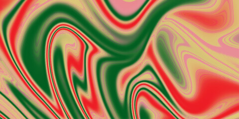 Abstract color background in impressionism style of multicolored liquid colors. Orange teal digital marbling. Abstract marbled texture. Liquid paint abstraction.