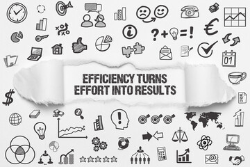 Efficiency Turns Effort Into Results	
