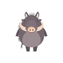 A cute cartoon pig illustration set featuring the pig in various playful and expressive poses. Perfect for children designs, educational materials, farm themed projects, and character collections.