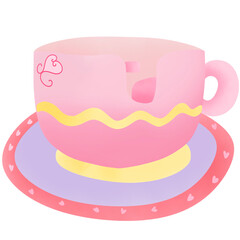 spinning teacup ride