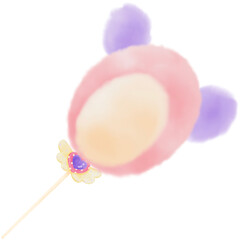 Cotton Candy Bear
