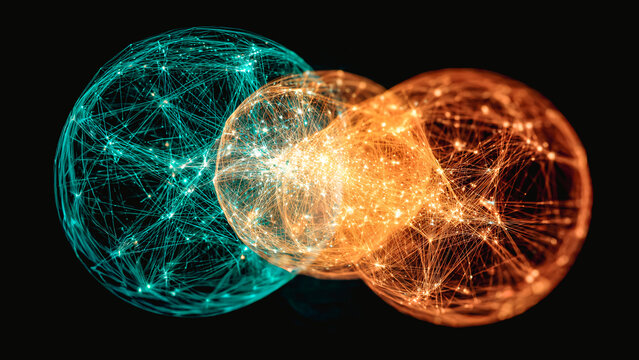 Vue  d'&eacute;l&eacute;ments organiques au microscope