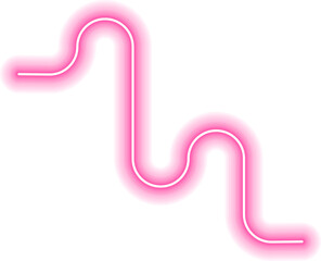 Neon line moves through maze layout combined with squared wave paths.