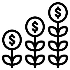 Growing Wealth Illustration