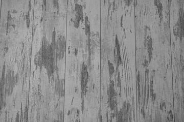 White painted wooden floor in the room