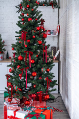 Christmas spirit in the room