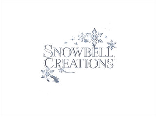 Elegant Winter Logo with Stylized Snowflakes