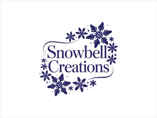 Snowbell Creations Elegant Winter Logo