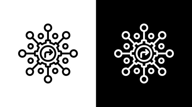 Api With Icon Set Design