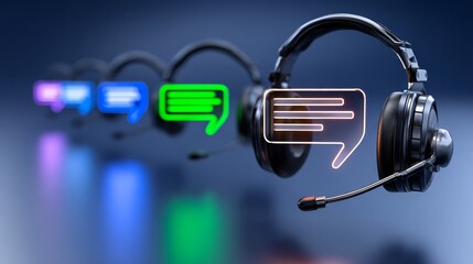 Headphones featuring letter f design stylish headphones with letter f prominently displayed