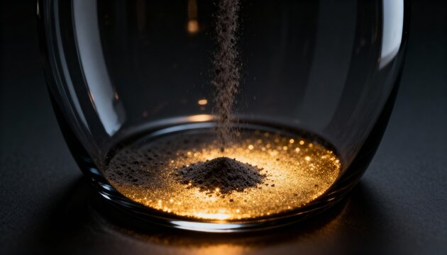 Handwriting a thank you note with a fountain pen on wooden table  