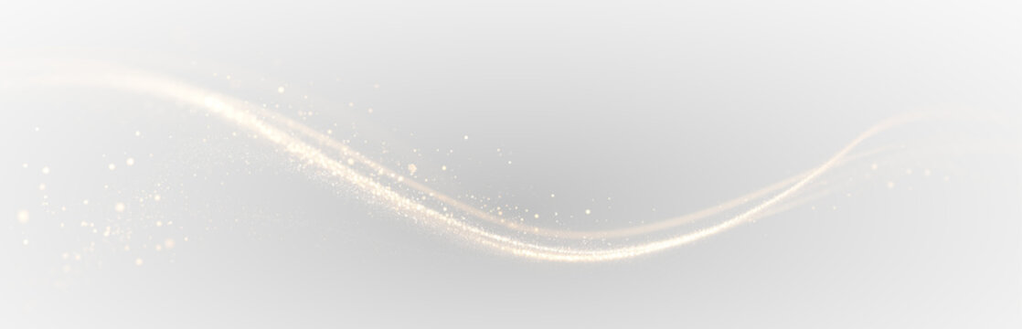 Golden vortex swirling PNG with luminous ribbon swirl, radiant streak wave energy, sparkling trail motion and abstract dynamic glow lines - Powered by Adobe