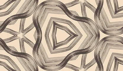 Elegant seamless pattern, repeatable illustration for surface design