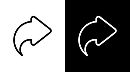 Arrow Right With Icon Set Design