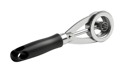 Professional stainless steel cherry pitter tool with black handle
