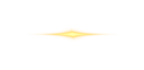 Yellow star glows with sparkling gold light. PNG. Tiny stars, glitter, and floating dust swirl around it. Soft radiant rays extend outward gracefully.