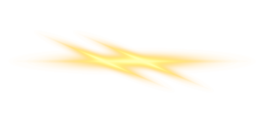 Golden star shines with bright yellow light. PNG. Tiny stars, glitter, and floating dust surround it. Soft radiant light beams scatter outward in a glowing pattern.