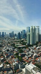 Jakarta, Indonesia &ndash; November 26, 025: A cityscape view of Indonesia capital city Jakarta