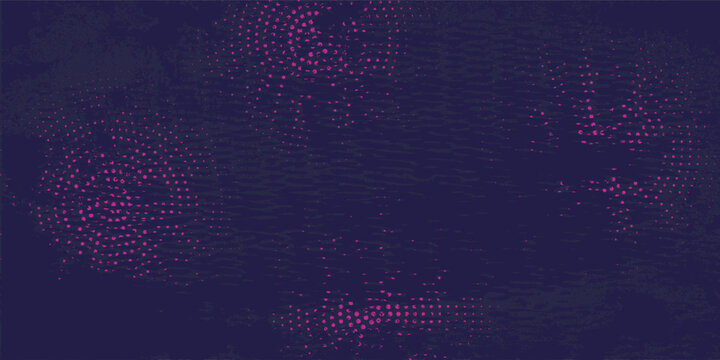 Purple Abstract colored background with futuristic wave dots. Modern vector background with dynamic waves. Sports poster vector background template.