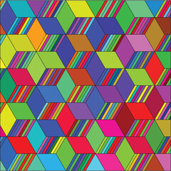 seamless geometric pattern, abstract geometric background