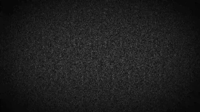 Television turn on and off. Noise on a old TV screen, Vintage switch on off television concept. TV lnk background animation. 4k