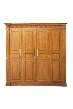 Teak wood wardrobe