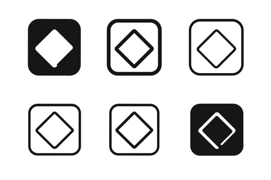 Passover Haggadah Icons. Passover Haggadah. Icon set. Set Logo of Passover Haggadah: Afikoman. harmonious logo variations of the same emblematic concept, each