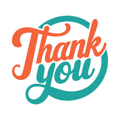 Thank you logo icon for wishes