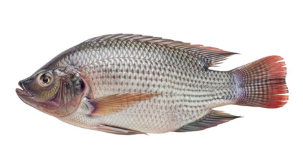 Tilapia fish transparent background cutout png