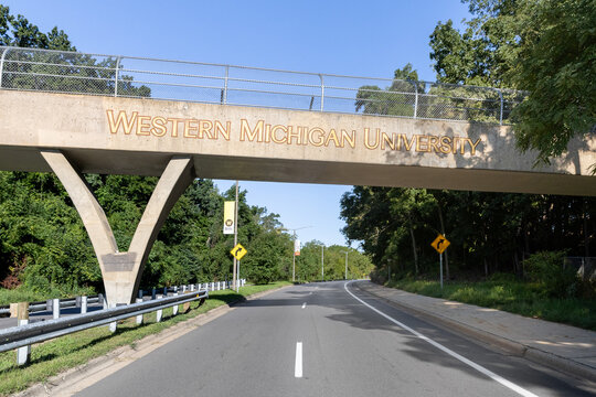 Kalamazoo, MI, USA - August 30, 2025: Western Michigan University is a public research university that was established in 1903.