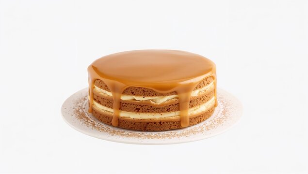 Dobos Torte with Caramel Top &mdash; Clean Food Cut-Out Style
