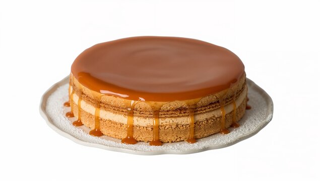 Dobos Torte with Caramel Top &mdash; Clean Food Cut-Out Style