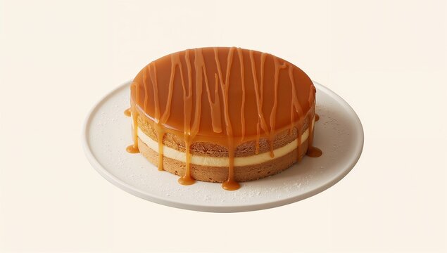 Dobos Torte with Caramel Top &mdash; Clean Food Cut-Out Style